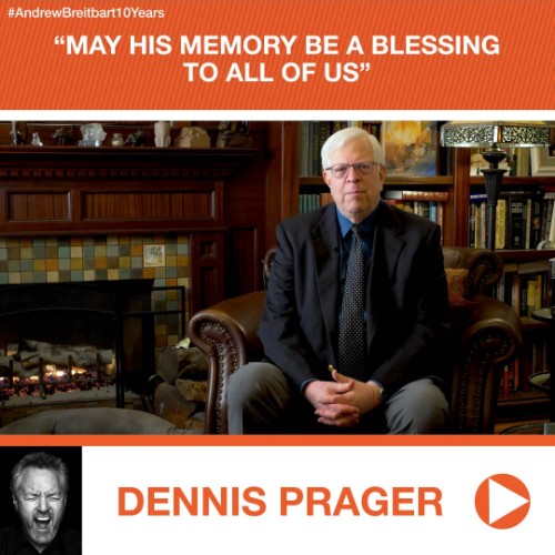 Andrew Breitbart 10 Year Tribute - Dennis Prager