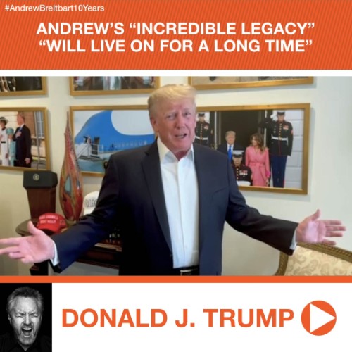 Andrew Breitbart 10 Year Tribute - Donald J. Trump