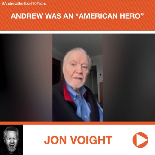 Andrew Breitbart 10 Year Tribute - Jon Voight