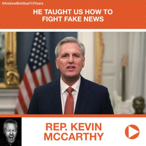 Andrew Breitbart 10 Year Tribute - Rep. Kevin McCarthy