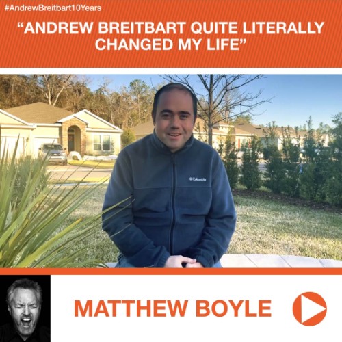 Andrew Breitbart 10 Year Tribute - Matthew Boyle