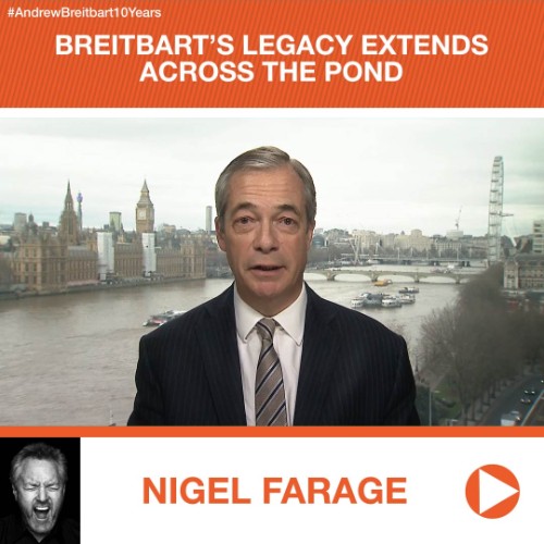 Andrew Breitbart 10 Year Tribute - Nigel Farage