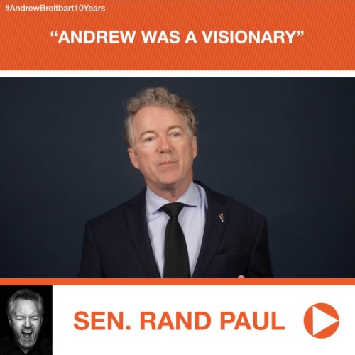 Andrew Breitbart 10 Year Tribute - Sen. Rand Paul