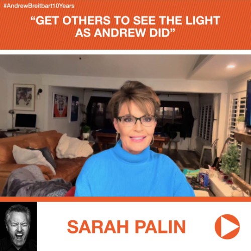 Andrew Breitbart 10 Year Tribute - Sarah Palin